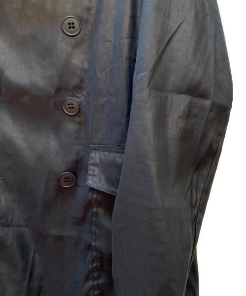 EMPORIO ARMANI（エンポリオ アルマーニ）EMPORIO ARMANI (エンポリオ アルマーニ) トレンチコート ブラック サイズ:48の古着・服飾アイテム