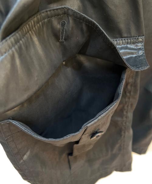 EMPORIO ARMANI（エンポリオ アルマーニ）EMPORIO ARMANI (エンポリオ アルマーニ) トレンチコート ブラック サイズ:48の古着・服飾アイテム