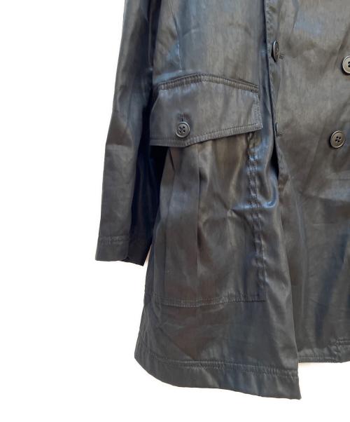 EMPORIO ARMANI（エンポリオ アルマーニ）EMPORIO ARMANI (エンポリオ アルマーニ) トレンチコート ブラック サイズ:48の古着・服飾アイテム