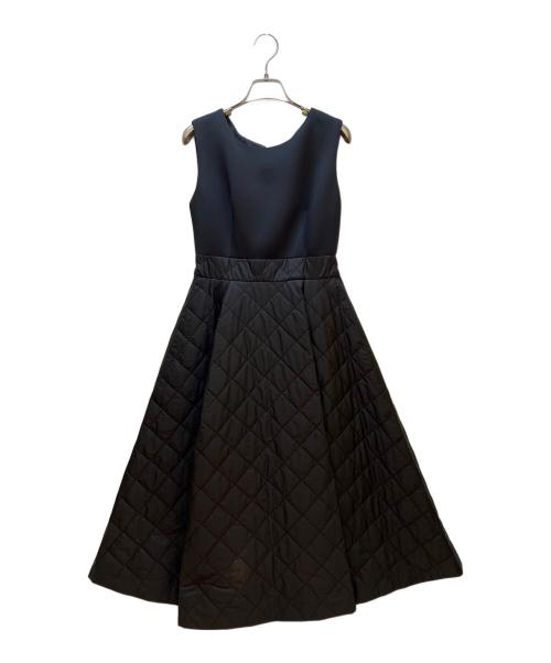 sheller（シェリエ）sheller (シェリエ) ノースリーブワンピース ブラック サイズ:Mの古着・服飾アイテム