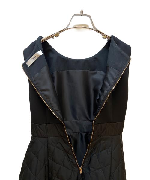 sheller（シェリエ）sheller (シェリエ) ノースリーブワンピース ブラック サイズ:Mの古着・服飾アイテム