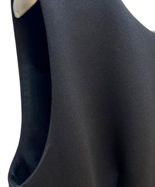 sheller（シェリエ）sheller (シェリエ) ノースリーブワンピース ブラック サイズ:Mの古着・服飾アイテム