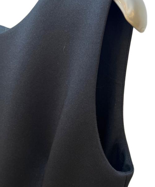 sheller（シェリエ）sheller (シェリエ) ノースリーブワンピース ブラック サイズ:Mの古着・服飾アイテム