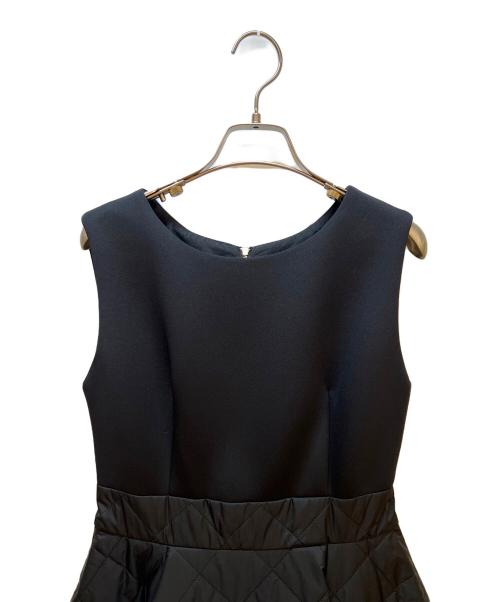 sheller（シェリエ）sheller (シェリエ) ノースリーブワンピース ブラック サイズ:Mの古着・服飾アイテム