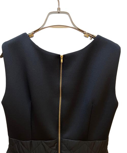 sheller（シェリエ）sheller (シェリエ) ノースリーブワンピース ブラック サイズ:Mの古着・服飾アイテム