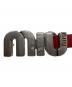 MIU MIU (ミュウミュウ) ベルト レッド：10000円