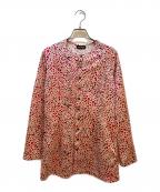 tricot COMME des GARCONSトリココムデギャルソン）の古着「長袖ブラウス」｜ピンクベージュ