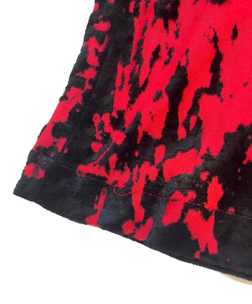 tricot COMME des GARCONS（トリココムデギャルソン）tricot COMME des GARCONS (トリココムデギャルソン) 長袖ワンピース ブラック×レッド サイズ:不明の古着・服飾アイテム