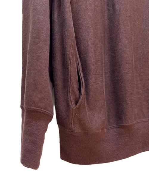 BATONER（バトナ―）BATONER (バトナ―) クルーネックスウェット ブラウン サイズ:3の古着・服飾アイテム