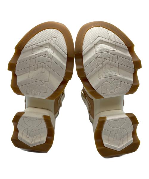 SOREL（ソレル）SOREL (ソレル) キネティックインパクトスリングバックヒールサンダル ベージュ サイズ:23の古着・服飾アイテム