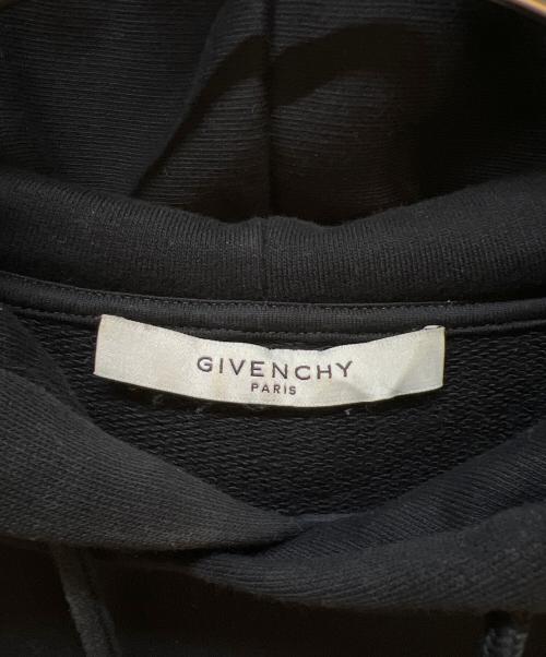 GIVENCHY（ジバンシィ）GIVENCHY (ジバンシィ) プルオーバーパーカー ブラック サイズ:Mの古着・服飾アイテム