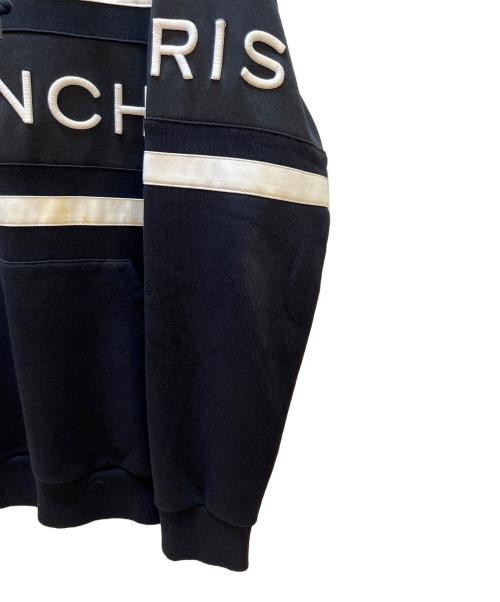GIVENCHY（ジバンシィ）GIVENCHY (ジバンシィ) プルオーバーパーカー ブラック サイズ:Mの古着・服飾アイテム