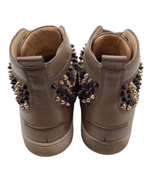Christian Louboutin（クリスチャン・ルブタン）Christian Louboutin (クリスチャン・ルブタン) スニーカー ブラウン サイズ:40の古着・服飾アイテム