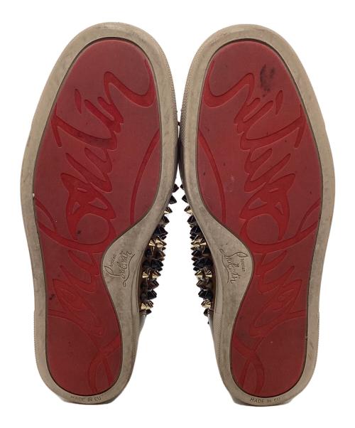 Christian Louboutin（クリスチャン・ルブタン）Christian Louboutin (クリスチャン・ルブタン) スニーカー ブラウン サイズ:40の古着・服飾アイテム