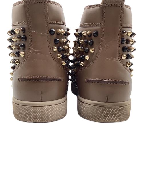 Christian Louboutin（クリスチャン・ルブタン）Christian Louboutin (クリスチャン・ルブタン) スニーカー ブラウン サイズ:40の古着・服飾アイテム