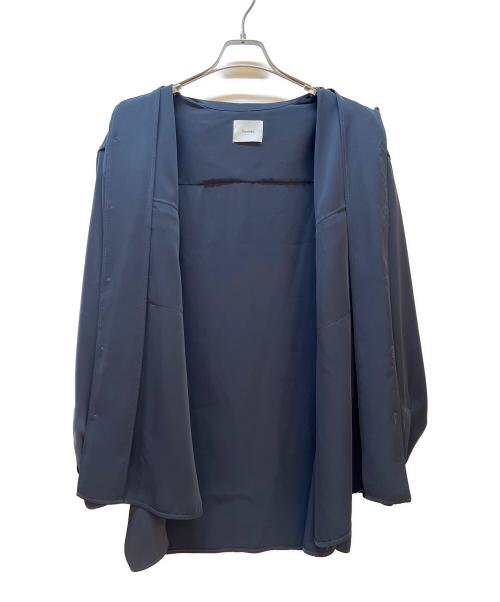santaku（サンタク）santaku (サンタク) 長袖シャツ ネイビー サイズ:Mの古着・服飾アイテム