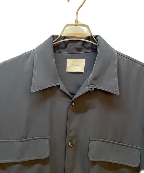 santaku（サンタク）santaku (サンタク) 長袖シャツ ネイビー サイズ:Mの古着・服飾アイテム