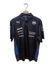 PUMA×WILLIAMS RACING（プーマ×ウィリアムズレーシング）の古着「ポロシャツ」｜ネイビー