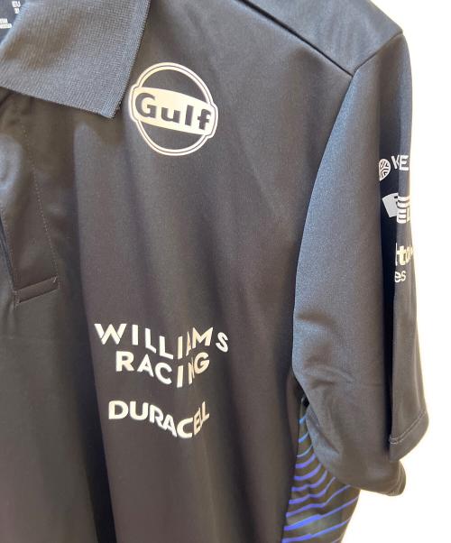 PUMA（プーマ）PUMA (プーマ) WILLIAMS RACING (ウィリアムズレーシング) ポロシャツ ネイビー サイズ:XL 未使用品の古着・服飾アイテム
