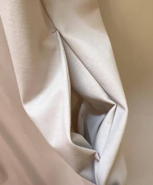 BLUE LABEL CRESTBRIDGE（ブルーレーベルクレストブリッジ）BLUE LABEL CRESTBRIDGE (ブルーレーベルクレストブリッジ) 半袖ワンピース ベージュ サイズ:36の古着・服飾アイテム