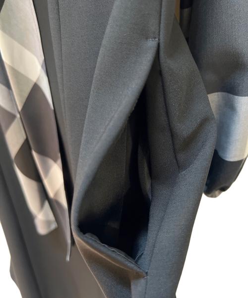 BLUE LABEL CRESTBRIDGE（ブルーレーベルクレストブリッジ）BLUE LABEL CRESTBRIDGE (ブルーレーベルクレストブリッジ) 長袖ワンピース ブラック サイズ:36の古着・服飾アイテム