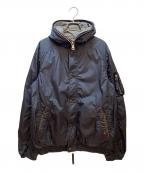 DUVETICAデュベティカ）の古着「中綿ジャケット」｜ネイビー