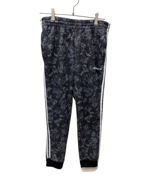 adidas（アディダス）adidas (アディダス) DISNEY (ディズニー) ジャージパンツ ホワイト×ブラック サイズ:XLの古着・服飾アイテム