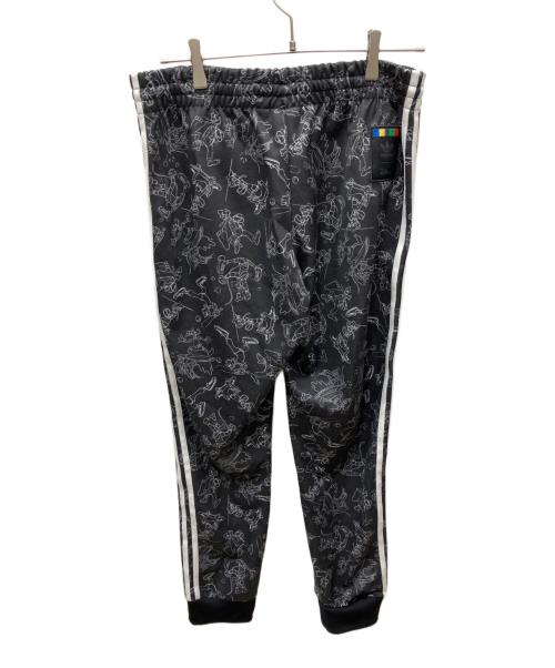 adidas（アディダス）adidas (アディダス) DISNEY (ディズニー) ジャージパンツ ホワイト×ブラック サイズ:XLの古着・服飾アイテム