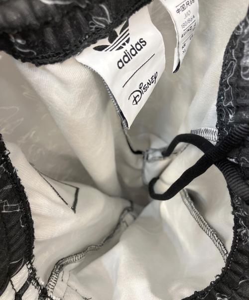 adidas（アディダス）adidas (アディダス) DISNEY (ディズニー) ジャージパンツ ホワイト×ブラック サイズ:XLの古着・服飾アイテム
