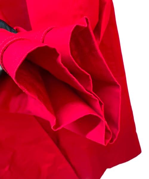 LACOSTE（ラコステ）LACOSTE (ラコステ) ステンカラーコート レッド サイズ:40 未使用品の古着・服飾アイテム