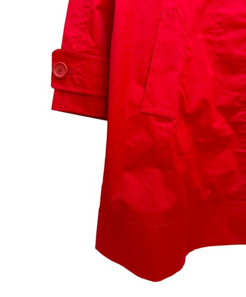 LACOSTE（ラコステ）LACOSTE (ラコステ) ステンカラーコート レッド サイズ:40 未使用品の古着・服飾アイテム