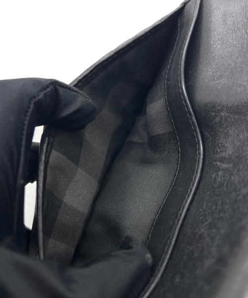 BURBERRY（バーバリー）BURBERRY (バーバリー) 2つ折り財布 ブラックの古着・服飾アイテム
