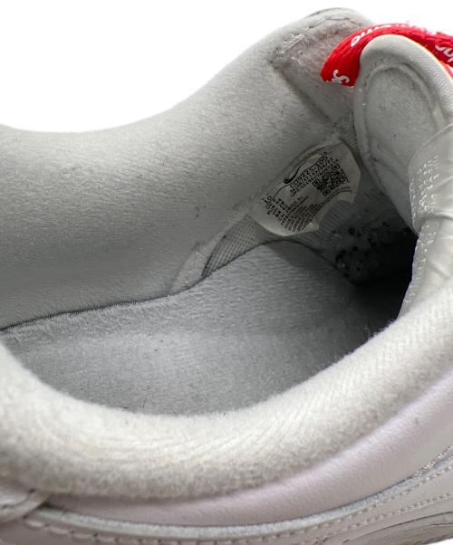 NIKE（ナイキ）NIKE (ナイキ) SUPREME (シュプリーム) ローカットスニーカー/	AIR FORCE1 LOW ホワイト サイズ:28の古着・服飾アイテム