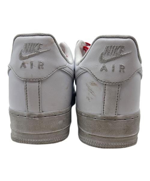 NIKE（ナイキ）NIKE (ナイキ) SUPREME (シュプリーム) ローカットスニーカー/	AIR FORCE1 LOW ホワイト サイズ:28の古着・服飾アイテム