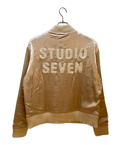 studio seven（スタジオセブン）studio seven (スタジオセブン) ジャケット ベージュ サイズ:M 未使用品の古着・服飾アイテム