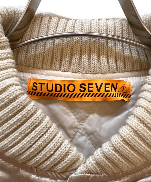 studio seven（スタジオセブン）studio seven (スタジオセブン) ジャケット ベージュ サイズ:M 未使用品の古着・服飾アイテム