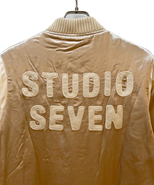 studio seven（スタジオセブン）studio seven (スタジオセブン) ジャケット ベージュ サイズ:M 未使用品の古着・服飾アイテム