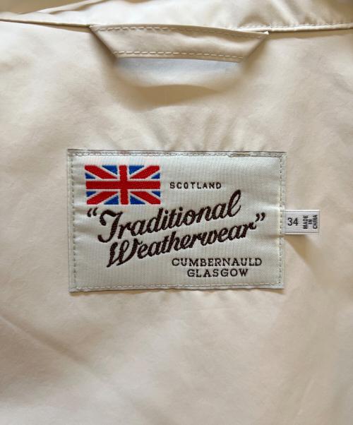 Traditional Weatherwear（トラディショナルウェザーウェア）Traditional Weatherwear (トラディショナルウェザーウェア) ジャケット アイボリー サイズ:34 未使用品の古着・服飾アイテム