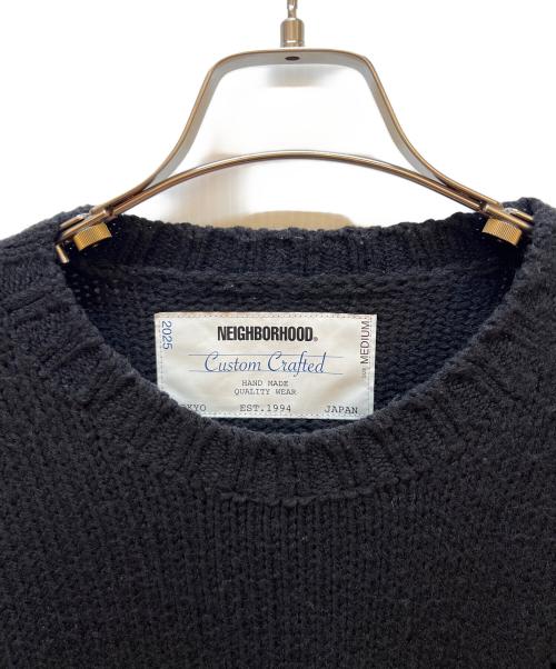 NEIGHBORHOOD（ネイバーフッド）NEIGHBORHOOD (ネイバーフッド) 厚手ニット ブラック サイズ:Mの古着・服飾アイテム