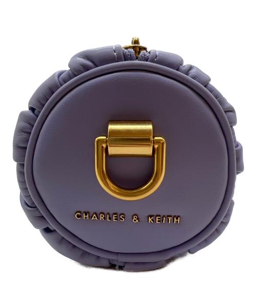 CHARLES & KEITH（チャールズアンドキース）CHARLES & KEITH (チャールズアンドキース) ショルダーポーチ パープルの古着・服飾アイテム