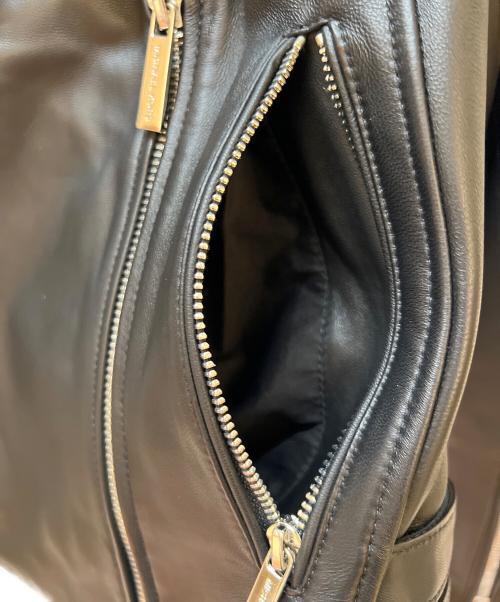 MICHAEL KORS（マイケル・コース）MICHAEL KORS (マイケル・コース) ライダースジャケット ブラック サイズ:XSの古着・服飾アイテム