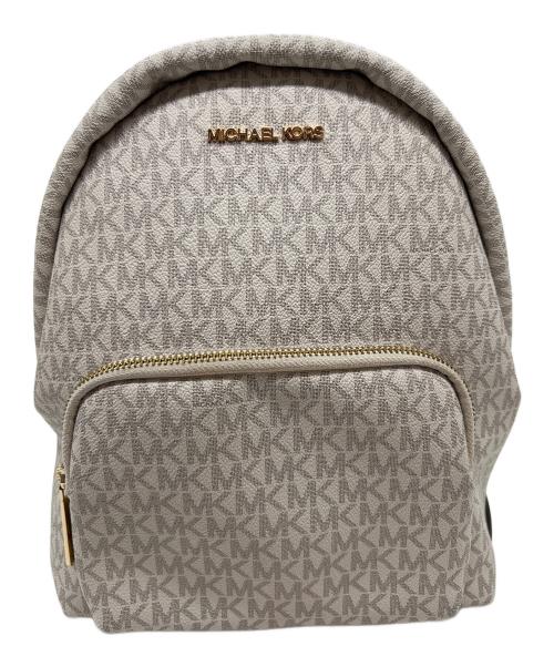 MICHAEL KORS（マイケルコース）MICHAEL KORS (マイケル・コース) リュック ホワイトの古着・服飾アイテム