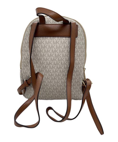 MICHAEL KORS（マイケルコース）MICHAEL KORS (マイケル・コース) リュック ホワイトの古着・服飾アイテム