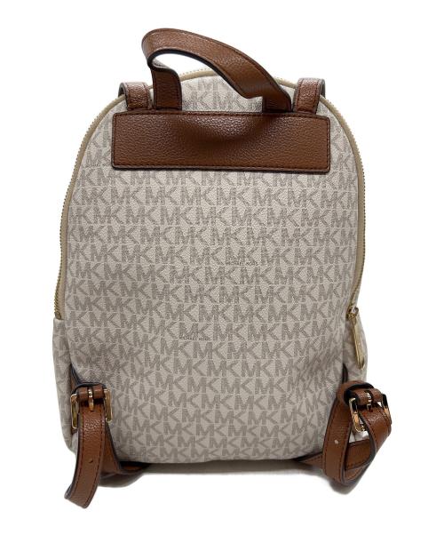 MICHAEL KORS（マイケルコース）MICHAEL KORS (マイケル・コース) リュック ホワイトの古着・服飾アイテム