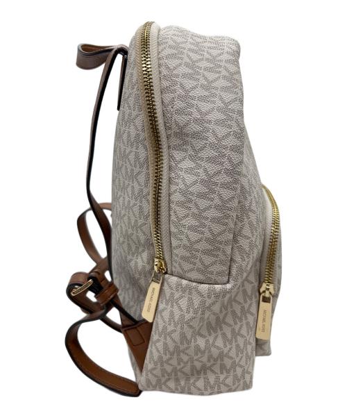 MICHAEL KORS（マイケルコース）MICHAEL KORS (マイケル・コース) リュック ホワイトの古着・服飾アイテム