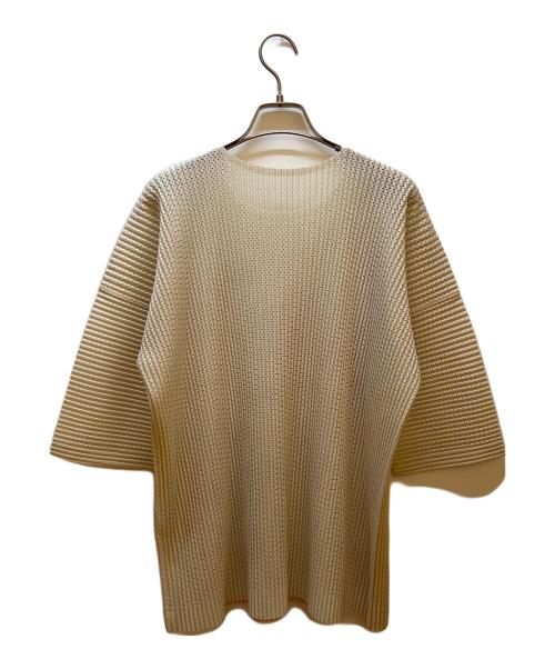 HOMME PLISSE ISSEY MIYAKE（オム プリッセ イッセイ ミヤケ）HOMME PLISSE ISSEY MIYAKE (オム プリッセ イッセイ ミヤケ) Tシャツ ベージュ サイズ:2の古着・服飾アイテム