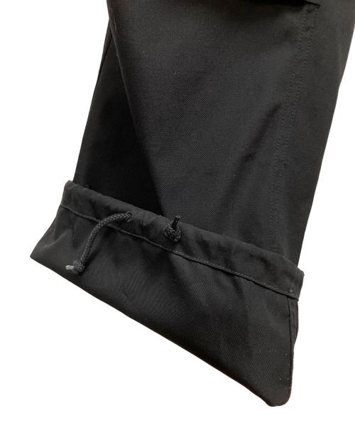 edition（エディション）edition (エディション) ウールギャバ オーバーパンツ　カーゴパンツ ブラック サイズ:SIZE Mの古着・服飾アイテム