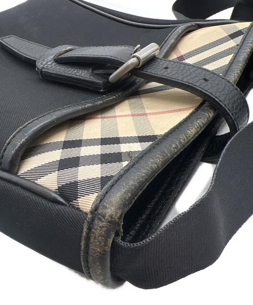 BURBERRY（バーバリー）BURBERRY (バーバリー) ショルダーバッグ ブラックの古着・服飾アイテム