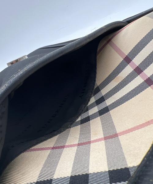 BURBERRY（バーバリー）BURBERRY (バーバリー) ショルダーバッグ ブラックの古着・服飾アイテム