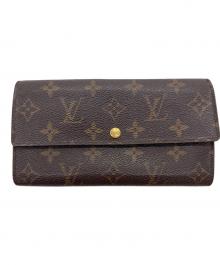 LOUIS VUITTON（ルイ ヴィトン）の古着「長財布」｜ブラウン